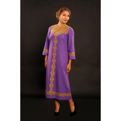 Embroidered dress "Shahrazad"